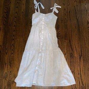 Urban Outfitters striped maxi dress